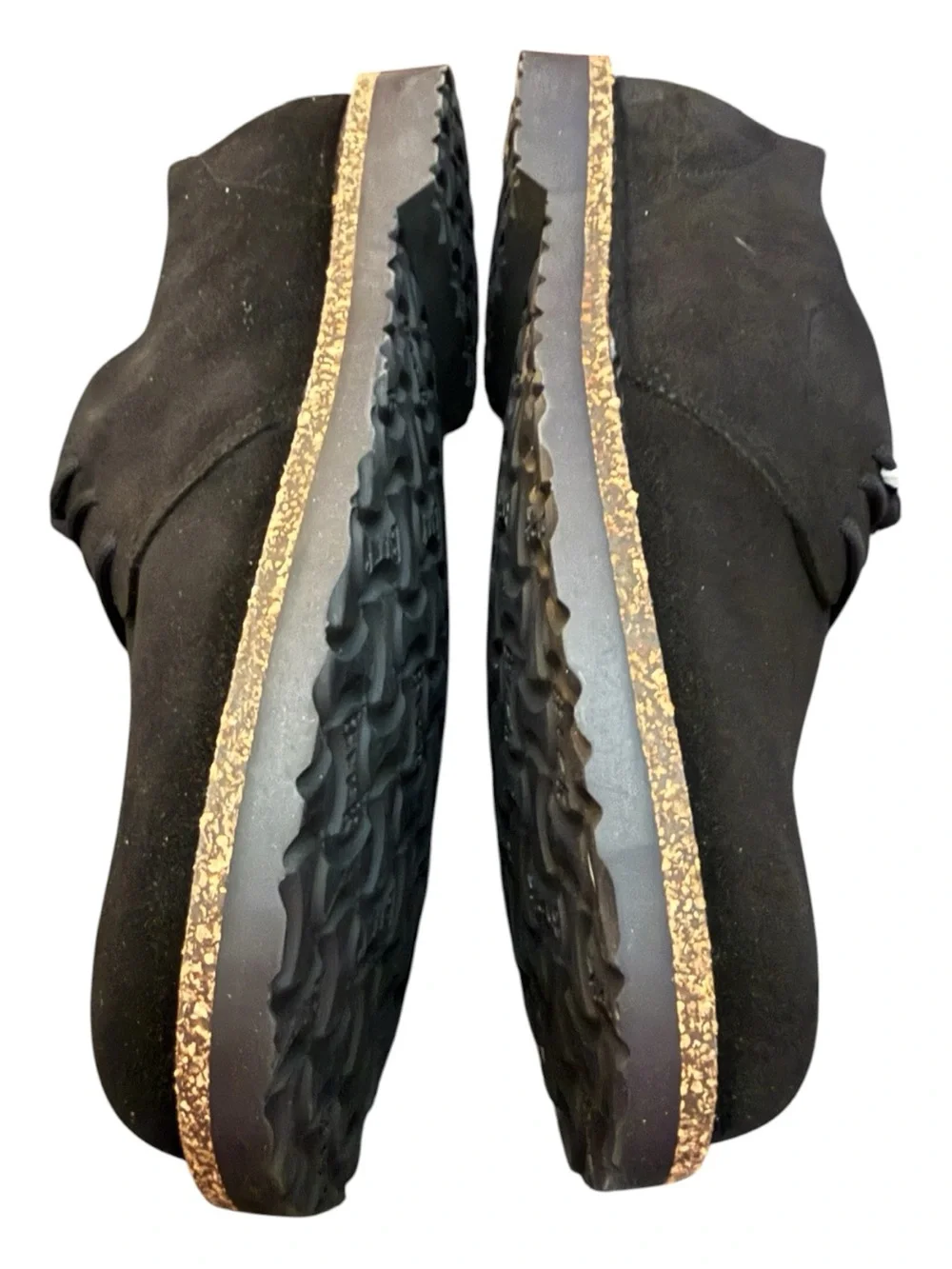 Birkenstock Pasadena Black Suede Shoes EU 42 W11 M9 NIB